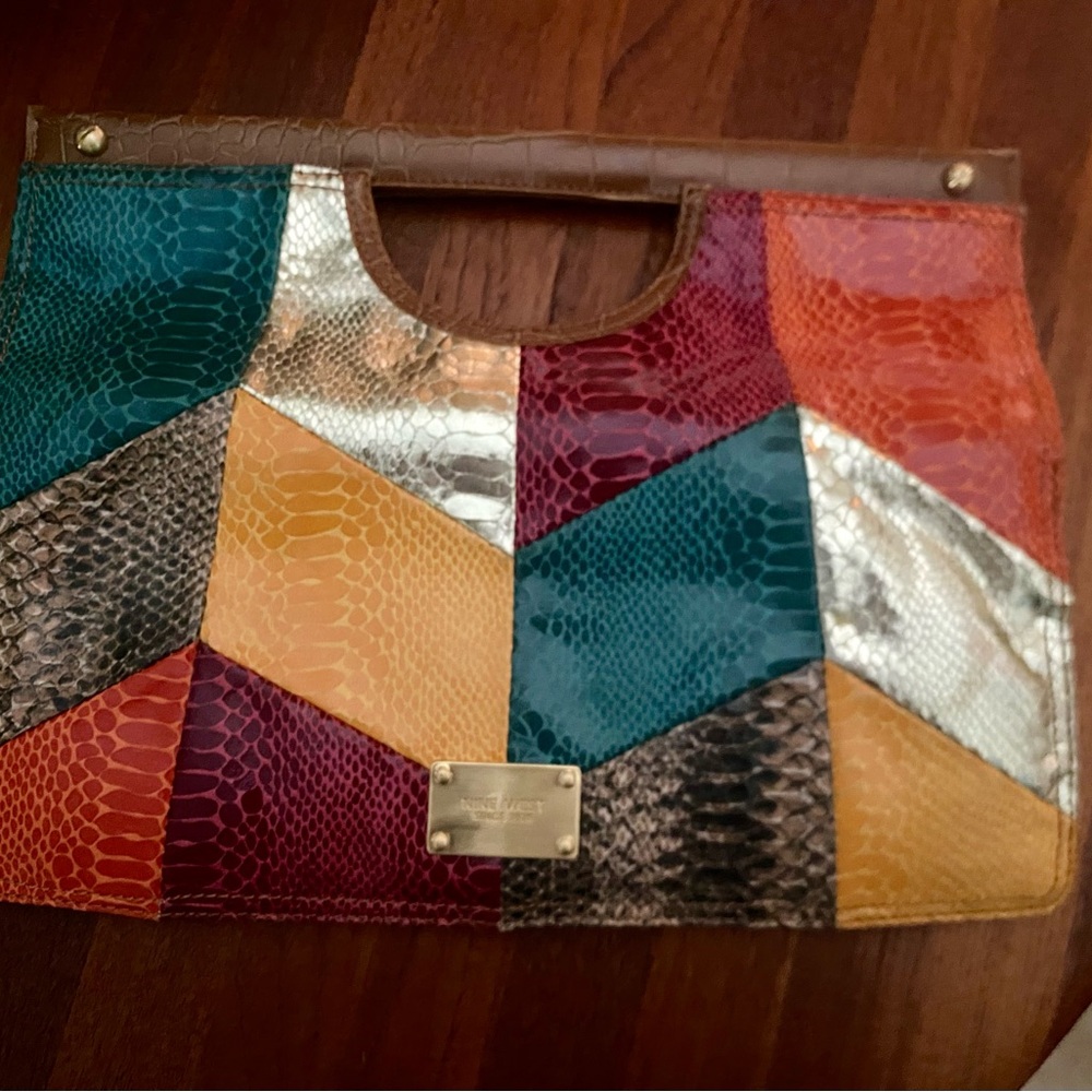 Colorful Patchwork Clutch - Picture 7 of 8